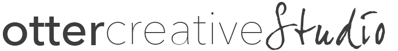 Otter Creative Studio Logo Black Letters