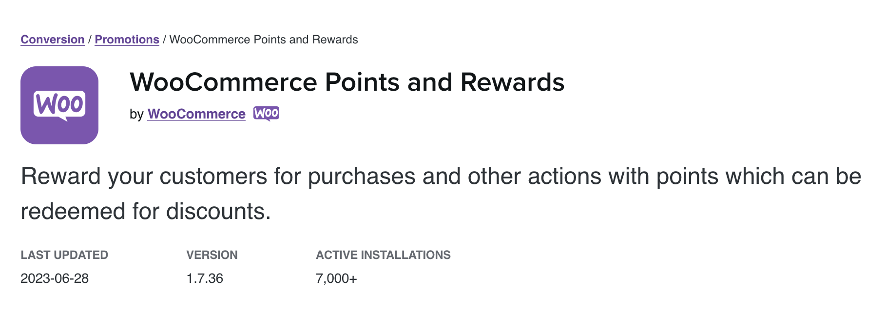 WooCommerce Points and Rewards