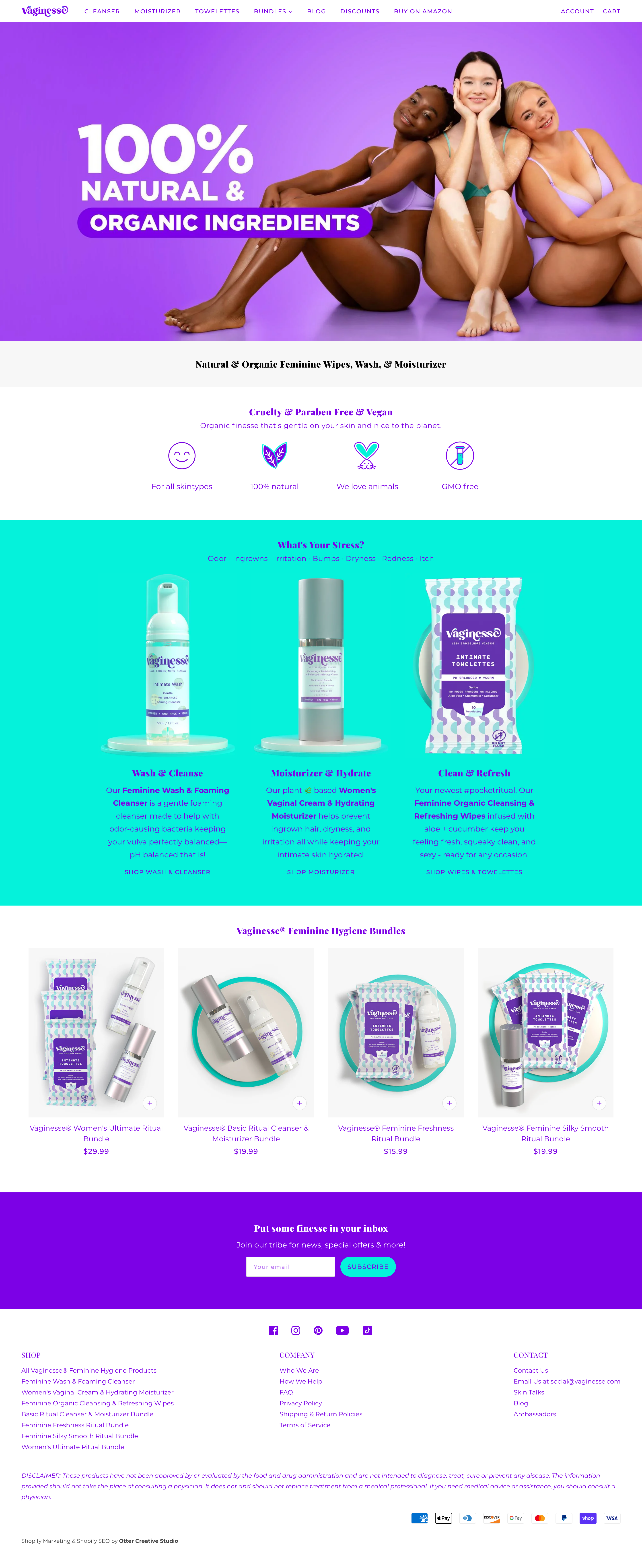 Vaginesse Website