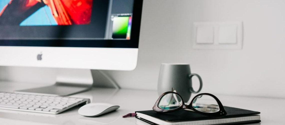 Computer & Glasses